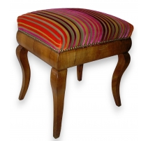 Tabouret Louis-Philippe en noyer