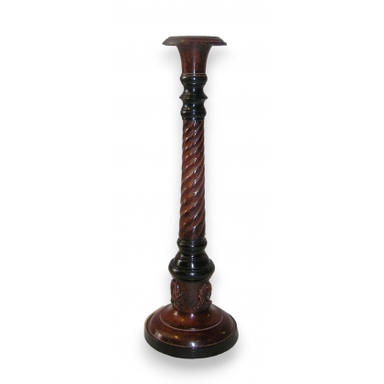Brass candle holder, brown, from  Moinat SA  - Antiques and home décor