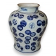 Vase MINGH avec col en porcelaine