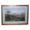 Gravure de Lausanne de JACOTTET