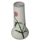 Vase en porcelaine "Bleuets rouges"