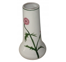 Vase en porcelaine "Bleuets rouges"