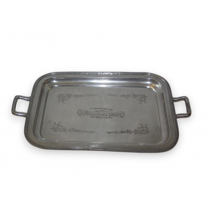 Plateau rectangulaire \"La Brasserie du Square\"