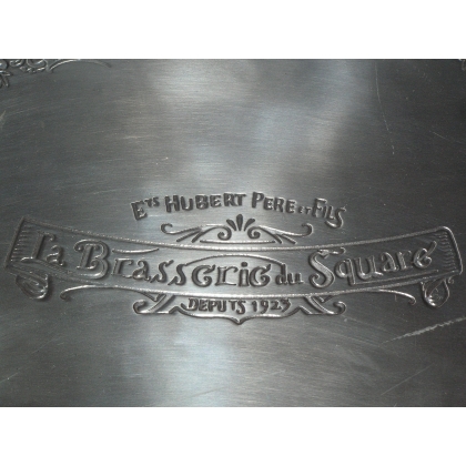 Plateau rectangulaire \"La Brasserie du Square\"