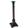 Candle holder (spiral), brown, from Moinat SA – Antiques and home décor