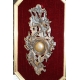 Louis XV ormolu cartel clock.