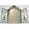  Miroir-portail en fer forgé sur  Moinat SA  - Antiquités décoration