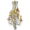 Wall light, 2-bulb, carved wood, by Moinat SA – Antiques and home décor