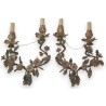 Pair of wrought-iron wall lights, Italy, at  Moinat SA  - Antiques and home décor