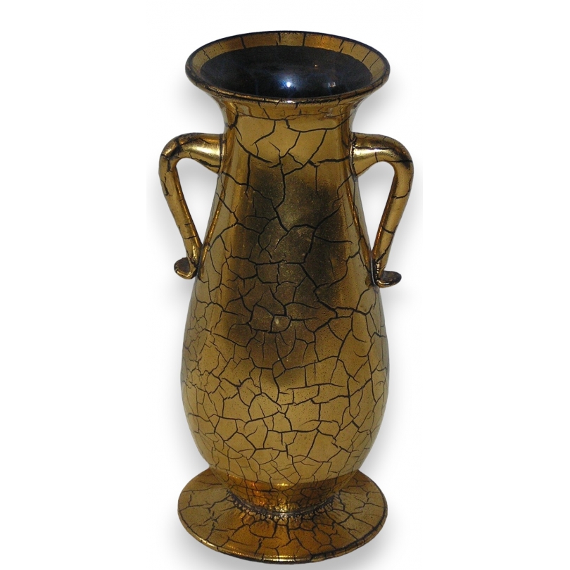 Vase de Saint-Prex doré avec anses