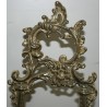 Chevalet style baroque en laiton poli