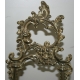 Chevalet style baroque en laiton poli