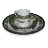 Cup, saucer and  soup plate by  Moinat SA  - Antiques and home décor