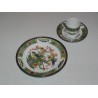 Cup, saucer and  soup plate by  Moinat SA  - Antiques and home décor