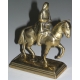 Statuette "Napoléon à cheval" en laiton