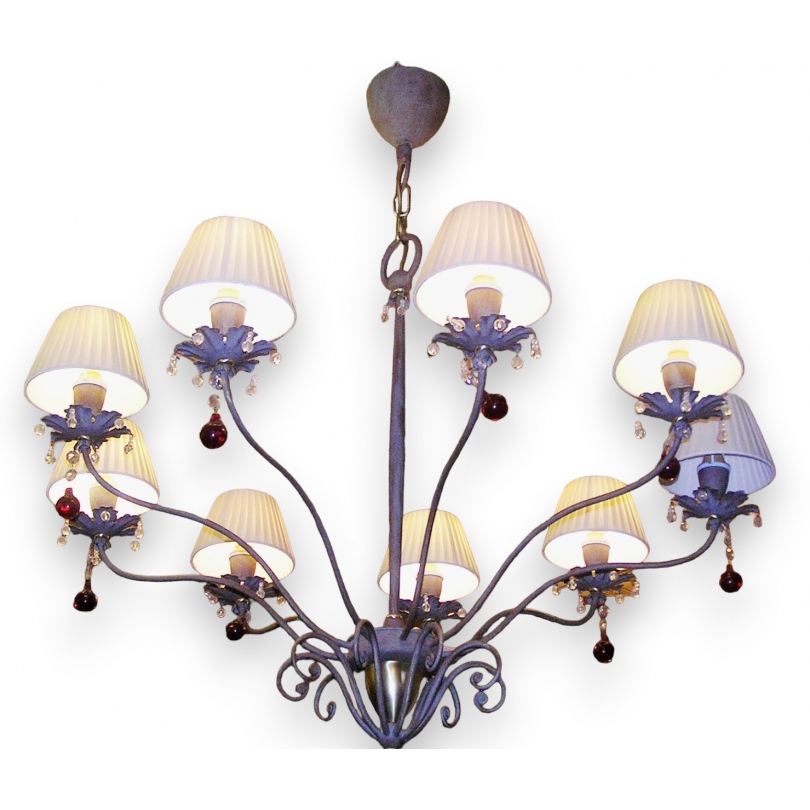Bronze and crystal chandelier, France, at Moinat SA – Antiques and home décor