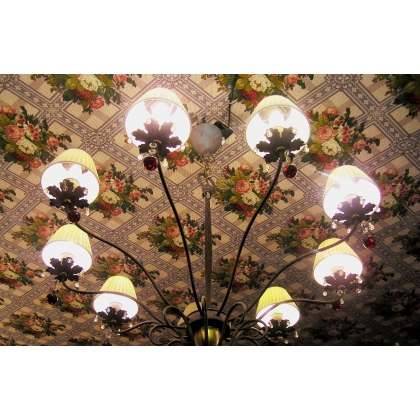 Bronze and crystal chandelier, France, at Moinat SA – Antiques and home décor