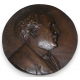 Médaille en bronze, Portrait de Mr. J. Gross