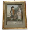 Gravure aquarellée "VAUD"  sur Moinat SA  - Antiquités décoration -  Gravures, Lithos
