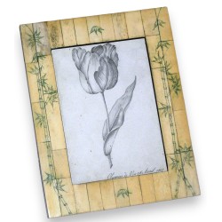 Cadre photo en os sur Moinat SA  - Antiquités décoration 