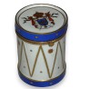 Boîte en porcelaine \"Tambour\"