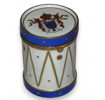 Boîte en porcelaine "Tambour"