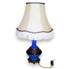  Lampe Napoléon III en porcelaine avec sur  Moinat SA  - Antiquités décoration