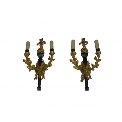Pair of Louis XVI-style wall lights, from  Moinat SA  - Antiques and home décor