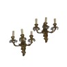 Pair of 3-light wall lights by Moinat SA – Antiques and home décor