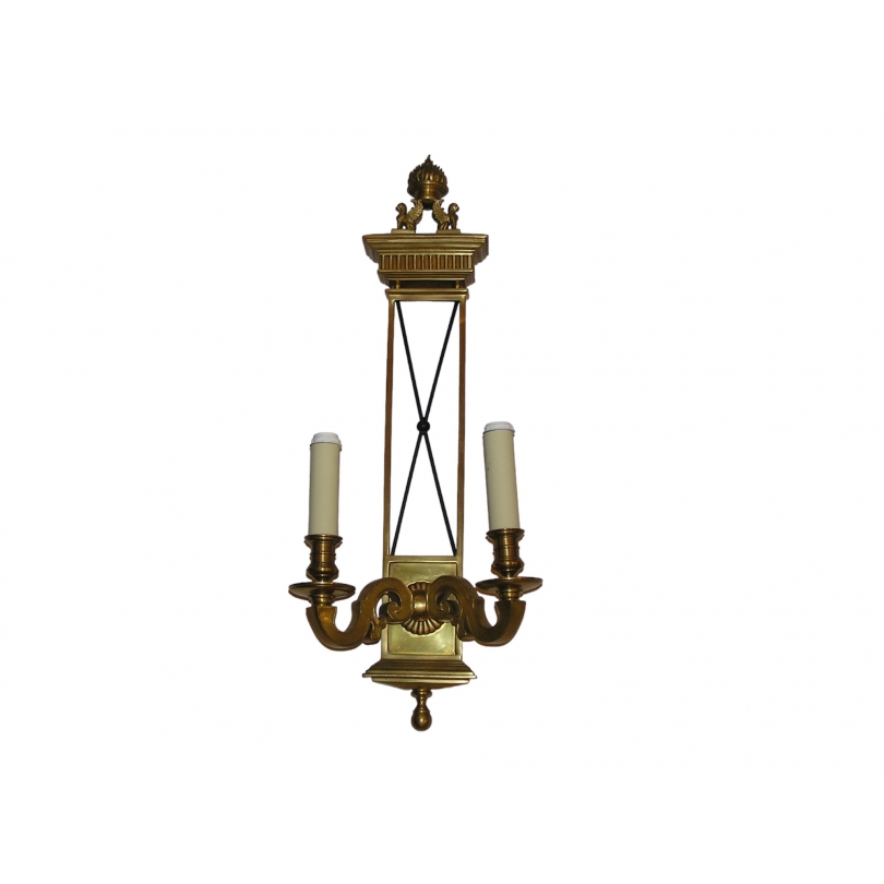  Applique en bronze, modèle Aspas, 2 sur  Moinat SA  - Antiquités décoration