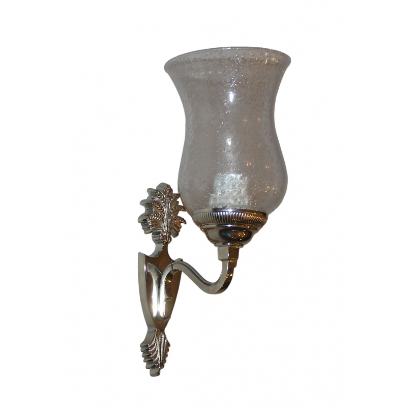  Applique "Gerbe de Blé", métal argenté sur  Moinat SA  - Antiquités décoration