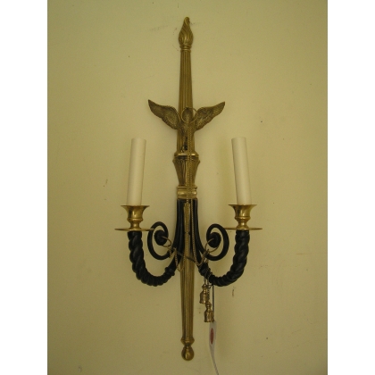 Wandleuchte im Regency-Stil, Modell „Aigle“, bei  Moinat SA  – Antiquitäten und Dekoration