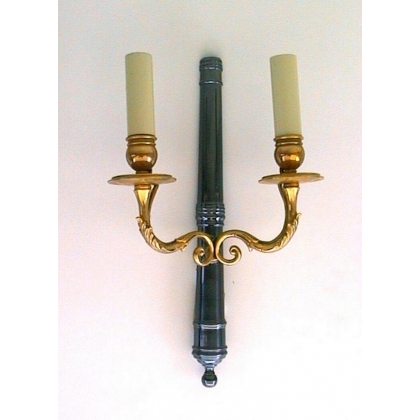  Applique en bronze doré patine canon de sur  Moinat SA  - Antiquités décoration