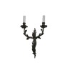 Wandleuchte im Louis-XV-Stil aus versilberter Bronze, 2 Stück bei Moinat SA – Antiquitäten und Dekoration