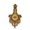 Baromètre Louis XVI en bois sculpté