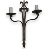  Applique en bronze avec 2 lumières sur  Moinat SA  - Antiquités décoration