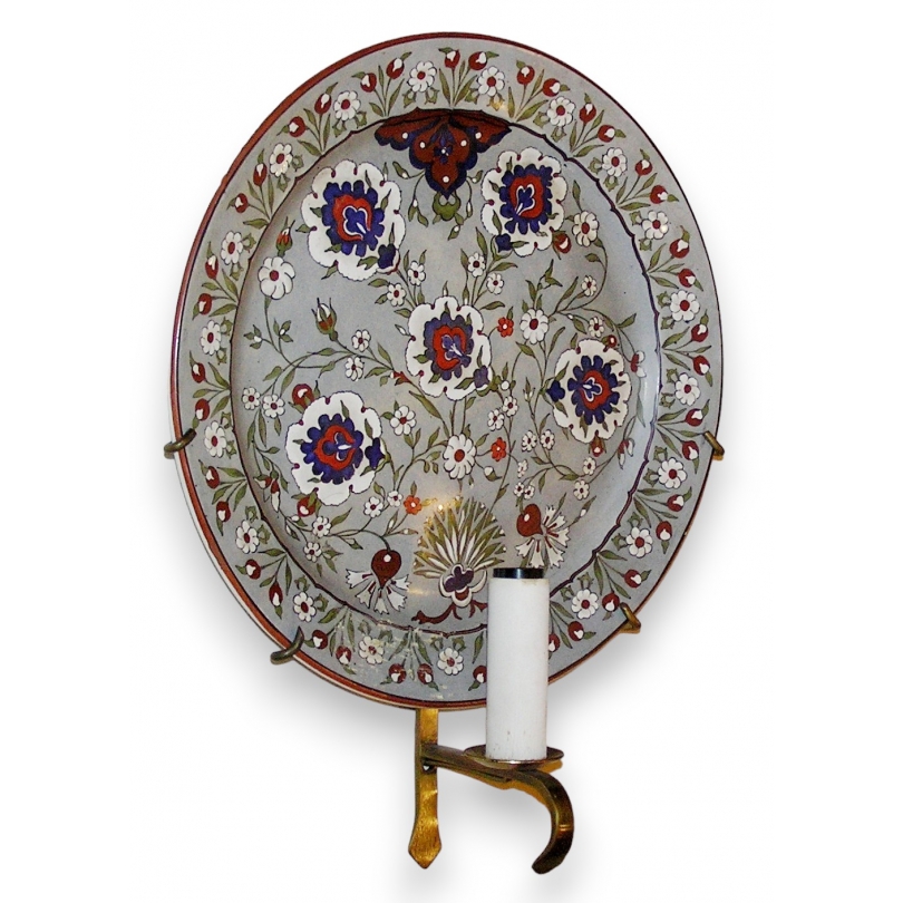 Applique-assiette ancienne