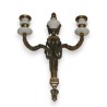  Applique en bronze et porcelaine sur  Moinat SA  - Antiquités décoration