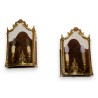 Pair of Louis XV wall sconces, gilded bronze, by  Moinat SA  - Antiques and home décor