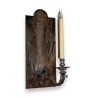 Louis XIV-style wall light, antique silver, by Moinat SA – Antiques and home décor