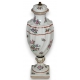 Pied de lampe Louis XVI en porcelaine