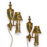 A pair of vintage sheet metal wall lights from  Moinat SA  - Antiques and home décor