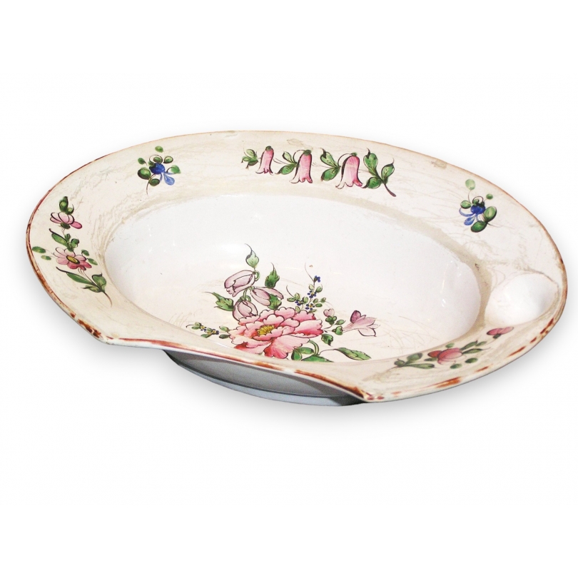 Earthenware barber’s chair from Lunéville by Moinat SA – Antiques and home décor