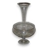 Coupe en verre gravé