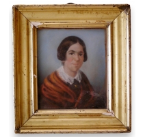 Pastel "Dame Marie Brousson née Ganteron"