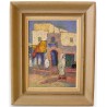 Paintings | Oil on canvas ‘Marrakech’ signed TEDESCHI Moinat SA  – Antiques and home décor