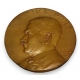 Médaille en bronze "portrait de H.L. Pons"