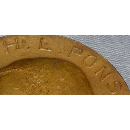Médaille en bronze \"portrait de H.L. Pons\"