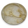 Plâtre rond de \"François\" par Elisabeth