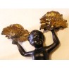 "Amour" candle holder with marble base at Moinat SA – Antiques and home décor